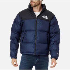 The North Face Men's 1996 Retro Nuptse 700 Down Puffer Jacket Blue Navy 2XL
